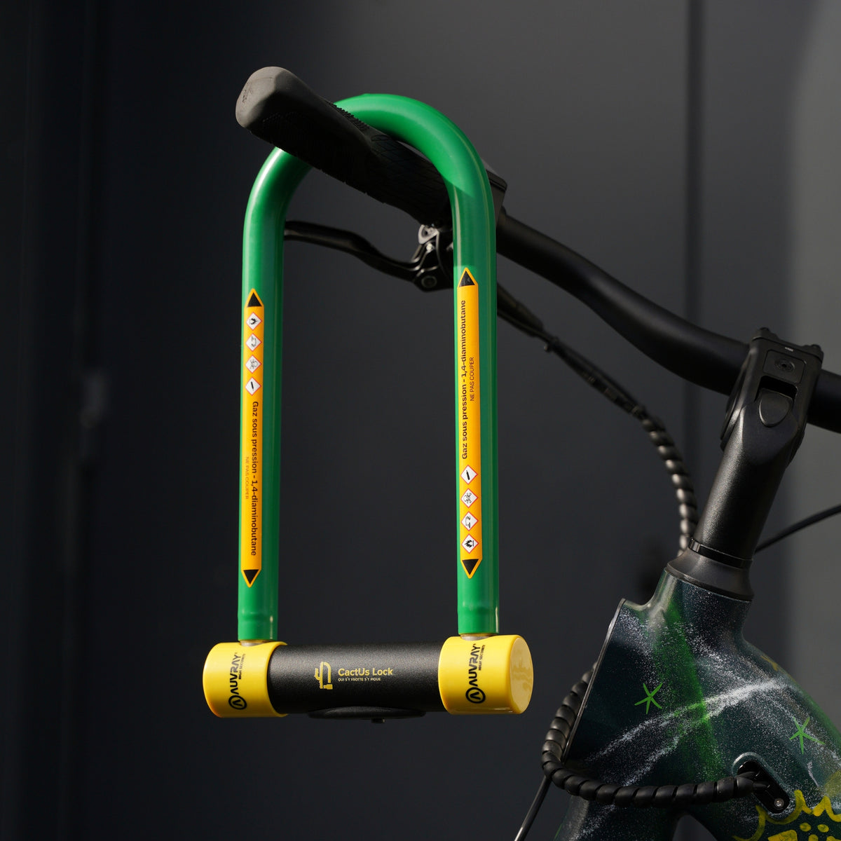 Cactus Lock — L’antivol U à répulsif olfactif